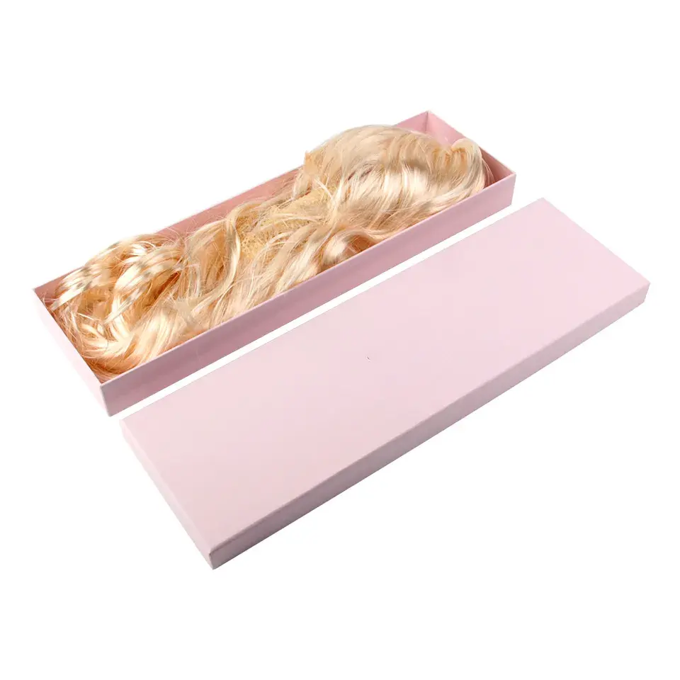 Изготовленная на заказ картонная подарочная коробка для наращивания волос с атласными париками черная чайная чашка Сумочка парфюмерная Магнитная флип коробка для макияжа упаковка