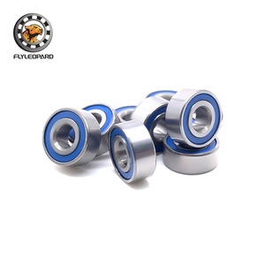 Roulement à billes à gorge profonde Flyleopard Mr104 2RS 4x10x4mm bleu scellé pour moteurs et jouets - Product Image 3