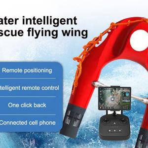 Bateau de sauvetage intelligent sans fil télécommandé avec système d'alarme et bouées de sauvetage marines - Product Image 5