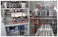 Machine de fabrication de boîtes à emporter entièrement automatique en papier kraft de qualité alimentaire pour hamburgers, gâteaux et repas – Prix
