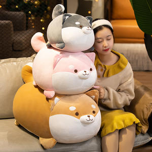 Peluche de <span class=keywords><strong>Shiba</strong></span> <span class=keywords><strong>Inu</strong></span>, Cojín de Perro Regordete, Juguetes de Peluche, Almohada Grande para Dormir, Se Puede Comprimir al Vacío Individualmente - Product Image 2