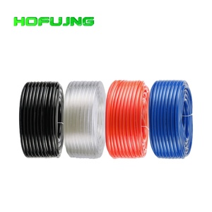 Tuyau flexible transparent bleu-orange haute pression et haute température pour compresseur d'air, raccords industriels en polyuréthane pneumatique - Product Image 6