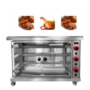 Rôtissoire à poulet verticale de qualité supérieure pour restaurant, grande capacité, en acier inoxydable, commerciale, au <span class=keywords><strong>gaz</strong></span> et électrique - Product Image 2