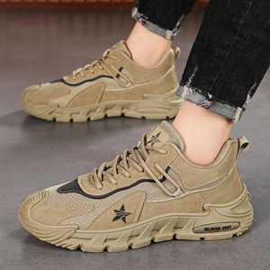 Zapatos deportivos retro para exteriores, antideslizantes, de alta calidad, duraderos, transpirables, para hombre, con suela de goma, zapatillas casuales. - Product Image 2