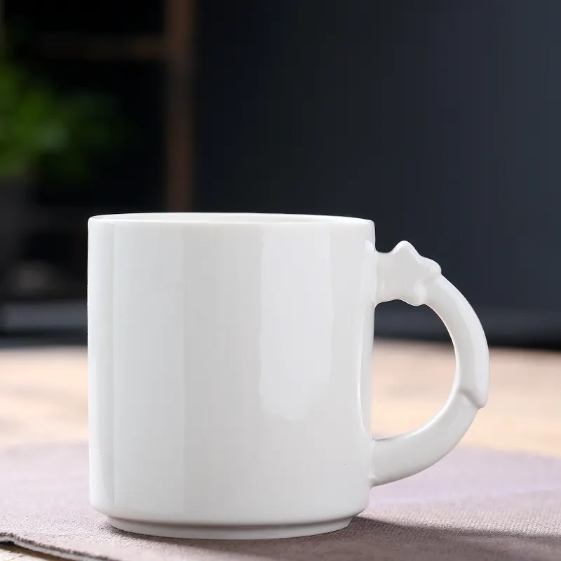 2023 penjualan terlaris mug keramik cetak teknologi canggih harga rendah mug keramik putih penjual populer amazon mug keramik putih