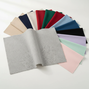 Tissu <span class=keywords><strong>jersey</strong></span> simple ChaoPai en coton biologique, 270 GSM, 100 % coton, largeur 185 cm, <span class=keywords><strong>uni</strong></span>, écologique, anti-boulochage, pour filles et garçons - Product Image 5