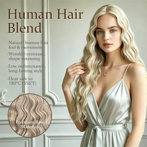 Perruque Body Wave pour femme, entièrement en dentelle, sans colle, avec bonnet ajustable, dégradé gris teint, huit franges, pour le commerce électronique transfrontalier - Product Image 2