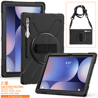 Housse de tablette antichoc pour Samsung Galaxy Tab S10 Ultra SM-X920 SM-X926B 14.6 pouces étui S9 Ultra bandoulière