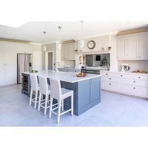 Customized <b>Kitchen</b> Modern American White Shaker Designs Cabinet Modular Set Island Customized Lacquer <b>Kitchen</b> Cabinet - Product Image 2