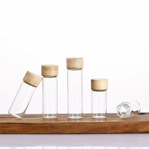 Tubo de vidrio de borosilicato personalizado más vendido con tapón de rosca cuarzo de color resistente al calor para botellas de vidrio - Product Image 5