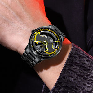 Nuevo Reloj de Cuarzo para Hombre con 360° de precisión °   Reloj de Pulsera Masculino de Lujo con Diseño de <span class=keywords><strong>Batman</strong></span> Anime, Luminoso en la Noche, Estilo Moderno - Product Image 5