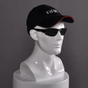 Cheap Custom Fiberglass Display Male Realistic Mannequin Heads For Cap