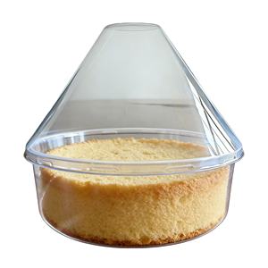 กล่องเค้กใสแบบใช้แล้วทิ้ง เกรดอาหาร สำหรับใส่เค้กครีมขนาดเล็ก ปลอดภัยสำหรับอาหาร ผลิตจากพลาสติก PET ขายส่ง - Product Image 3