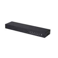 Qotom Q575G6 1U Rack 6 LAN Mini PC de escritorio Core Procesador de doble núcleo 2,7 GHz mini computadora Firewall Mini PC i7