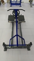 Máquina de remo con barra en T de acero galvanizado Q235 para ejercicio corporal, equipo comercial de musculación de fábrica ROSEN Source