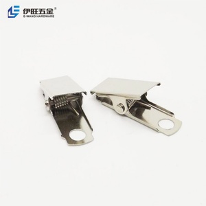 YIWANG - Porta Tarjetas de Identificación Metálico Plateado al por Mayor, 12x23x31MM, Clip para Tarjetas - Product Image 4
