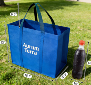 Sacs fourre-tout promotionnels personnalisés recyclables, sacs de shopping non tissés avec logo, poche Marathon Bundle - Product Image 4