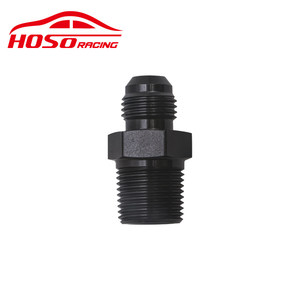Adaptador de aluminio HOSO RACING AN6 a 3/8 NPT para actualización de refrigerador de aceite de transmisión - Product Image 1