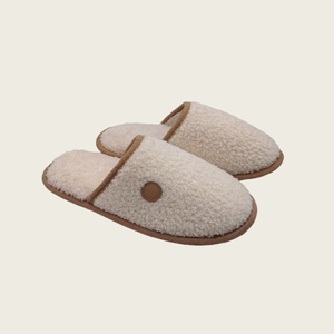 Chaussons d'intérieur confortables en polaire Teddy antidérapants - Product Image 2