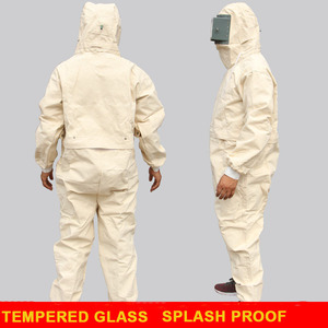 ชุดป้องกันรังสีกันน้ำแบบชิ้นเดียวสำหรับงานกลางแจ้ง ยี่ห้อ Shichiku สำหรับงานพ่นทราย - Product Image 3