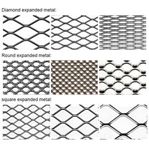 רשת מתכת מורחבת נירוסטה מורחבת רשת מתכת מורחבת רשת מתכת התרחב מחיר רשת מתכת חור מגולוון קטן - Product Image 5