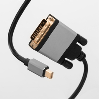 Mini DisplayPort mâle vers DVI, avec câble prise en charge de 1.2v et 1.1v, 4k x 2k, résolution vidéo