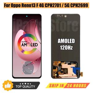 Écran de remplacement neuf IPARTS pour <span class=keywords><strong>OPPO</strong></span> Reno13 F <span class=keywords><strong>Reno</strong></span> 13F 4G CPH2701 5G CPH2699 120Hz AMOLED avec écran tactile – ORIGINAL - Product Image 2