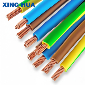 Fil <span class=keywords><strong>électrique</strong></span> en cuivre de haute qualité respectueux de l'environnement 450/750V BVR, isolé en PVC solide, pour le câblage des bâtiments et des centrales <span class=keywords><strong>électrique</strong></span>s - Product Image 6