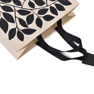OEM Custom Logo Kraft Shopping Bag with Handle & Japanese Style Bottom Eco-Friendly Paper Packaging for Shoes & Clothing Bulk - Product Image 2