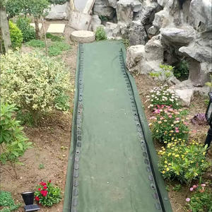 Sunsbuild - Láminas de Borde de Jardín Flexibles de Material PE Marrón y Negro, Resistentes al Agua, para Decoración de Jardín, con Sujetadores Ocultos - Product Image 6