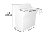 Barre lumineuse LED 110 cm rechargeable 16 couleurs, à pression, pour KTV, restaurant, vente en gros, batterie intégrée
