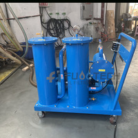 Máquina de filtración de aceite de motor FUOOTECH a precio de fábrica, máquina de purificación de aceite hidráulico de residuos de 1920LPH