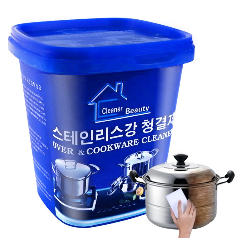 Thép không gỉ dán sắt nồi Cleaner Bát thép không gỉ Cleaner