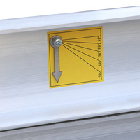 Panneaux solaires en alliage d'aluminium personnalisés Palan électrique Lève-toit Modules PV Élévateur d'échelle pour plaque solaire