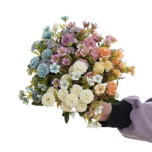 Recién llegado, decoración de boda Artificial colorida, flor Artificial lila para decoración de boda - Product Image 3