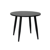 Table de repas pliable moderne en aluminium pour hôtel et cour