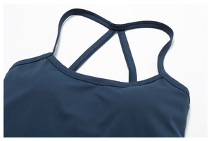<span class=keywords><strong>Ropa</strong></span> Deportiva de secado rápido <span class=keywords><strong>Fitness</strong></span> Top para usar Running Strappy Sports Bra Soft Support Compresión Yoga <span class=keywords><strong>Sexy</strong></span> Sports Bra - Product Image 2