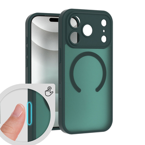 Pour iPhone Air 17 Pro Max translucide givré magnétique coque de téléphone sensation de peau antichoc <span class=keywords><strong>mat</strong></span> couverture de téléphone portable - Product Image 3