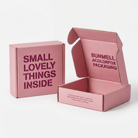 Boîtes d'expédition pliables en carton ondulé écologiques de luxe avec doublure en mousse, logo personnalisé, pour vêtements et chaussures haut de gamme