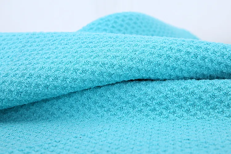 कस्टम लोगो कढ़ाई एक गोल्फ की गेंद त्रि तौलिया microfiber वफ़ल