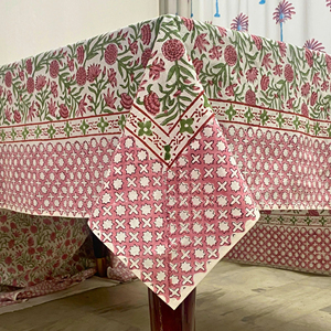 <span class=keywords><strong>Tovaglia</strong></span> in <span class=keywords><strong>Cotone</strong></span> con Stampa Floreale <span class=keywords><strong>Rosa</strong></span> e Verde, Copritavolo Rettangolare Personalizzato in Stile Europeo per Ristoranti e Matrimoni - Product Image 5