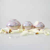 2025 nouveau Design personnalisable 30g 50g 120g pot de crème pour le visage en forme de boule acrylique