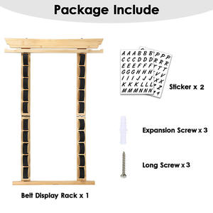 10 cinture Karate cintura espositore Taekwondo supporto fascia elastica arti marziali cinture di visualizzazione supporto - Product Image 6