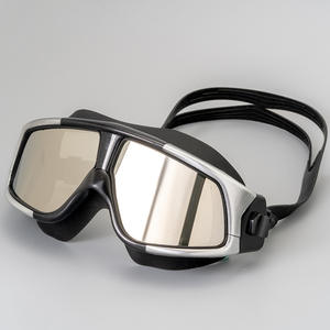Lunettes <span class=keywords><strong>de</strong></span> natation unisexes pour adultes, très vendues à l'international, avec verres PC HD anti-buée, monture large et tendance, fabriquées en Chine - Product Image 2
