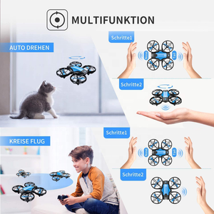 Hélicoptère jouet à télécommande gestuelle, quadricoptère volant, mini drone RC avec caméra HD et <span class=keywords><strong>Wifi</strong></span>, LED, vente flash - Product Image 4