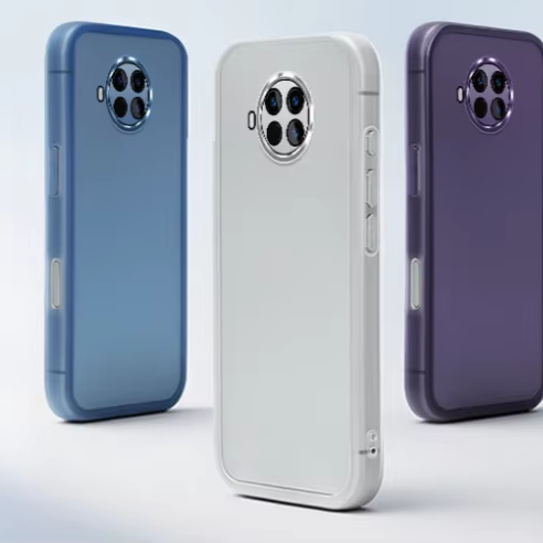 New Transparent TPU Full Coverage Phone case for Redmi Note 9 Pro, Shockproof, Built-in Lens Protector, INS Minimalist Style