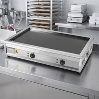 Plaque de cuisson électrique professionnelle de qualité supérieure 6000W en fonte pour restaurant commercial, garantie 1 an