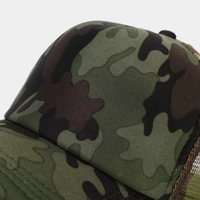 Casquettes de camionneur personnalisées OEM de haute qualité, performantes et tendance, avec logo imprimé, unisexe, vente en gros, été, 5 panneaux, en toile denim, pour adultes
