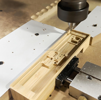 Pièces en bois usinées CNC OEM pour usine Holzteile – Services d'usinage du bois (noyer, bambou, érable) et tournage CNC
