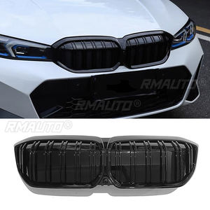 Rejilla Delantera Negra Brillante para BMW I3 2022 2023, Cubierta de Rejilla para Parachoques Delantero, Adhesivo para Accesorios de Auto - Product Image 1